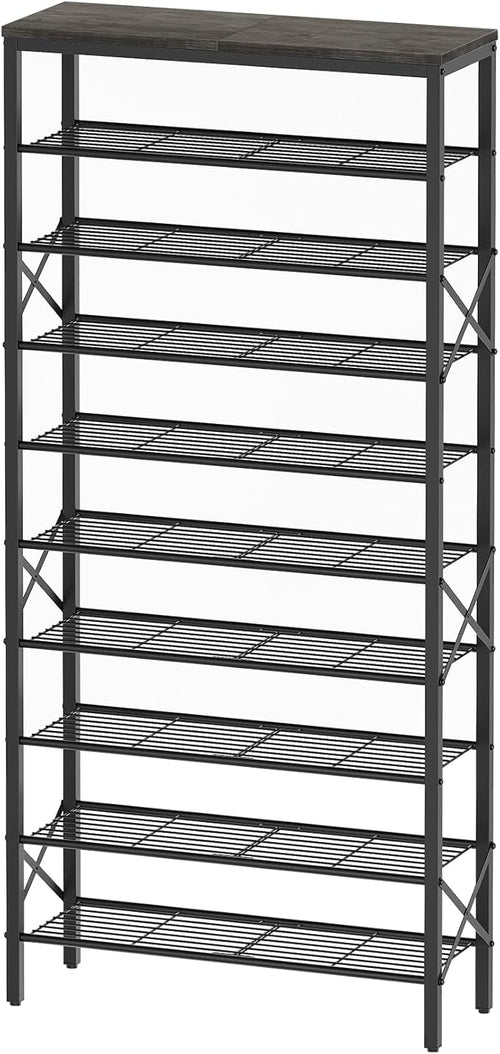 10 Tier Shoe Rack, Large Capacity Shoe Storage Organizer Holds 40 Pairs by Yatiney