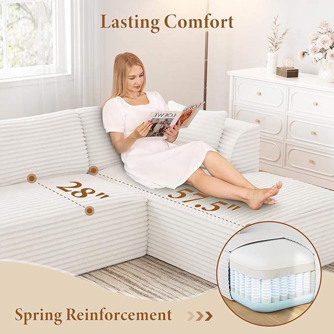 Vesgantti 106" Modular Sectional Sofa - Image 3