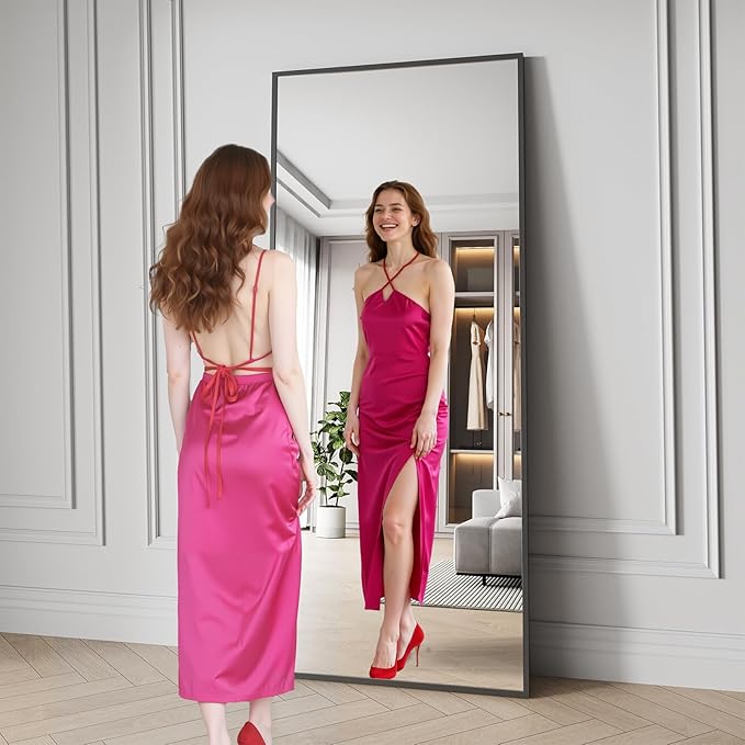 Koonmi Bathroom Mirror 30x71 Bathroom Wall-Mounted Mirrors, Modern Vanity Mirror - Image 2