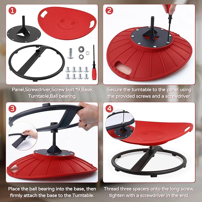Sensory Spinning Chair for Kids, Sensory Swivel Chair - Image 8