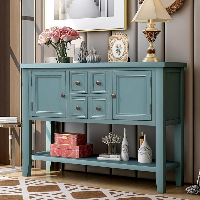 Merax Wood Farmhouse Buffet Table - Image 3