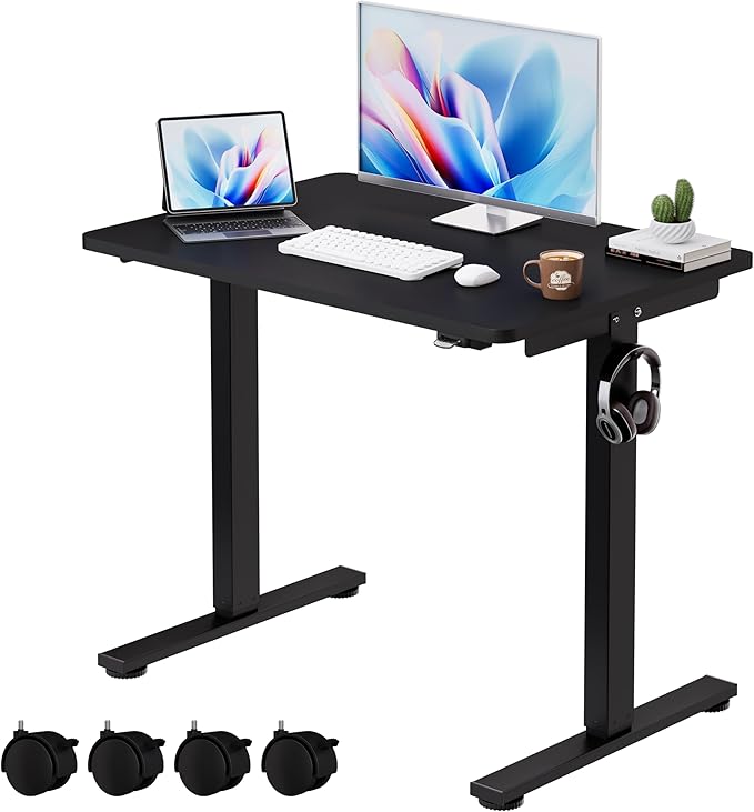 Okin Small Electric Standing Desk by Okin