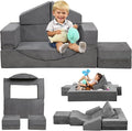 Modular Kids Play Couch, Kids Sofa Toddler Couch, Foam Play Set by HAHASOLE