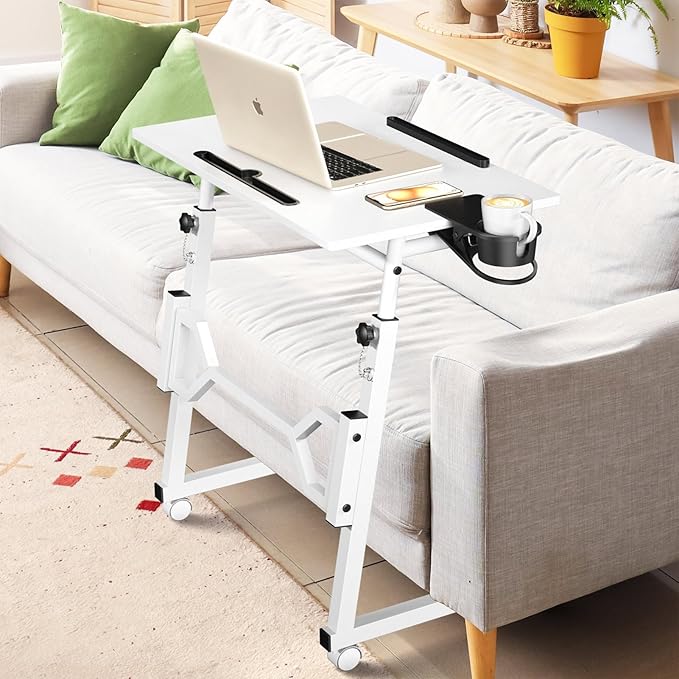 Small Standing Desk with Wheels, Portable Treadmill Desk, Rolling Desk - Image 7