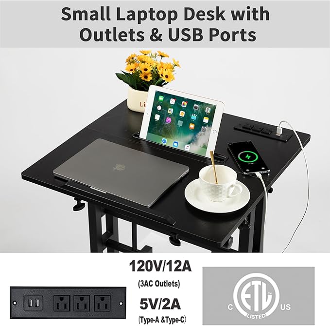 Hadulcet Mobile Standing Desk - Image 4