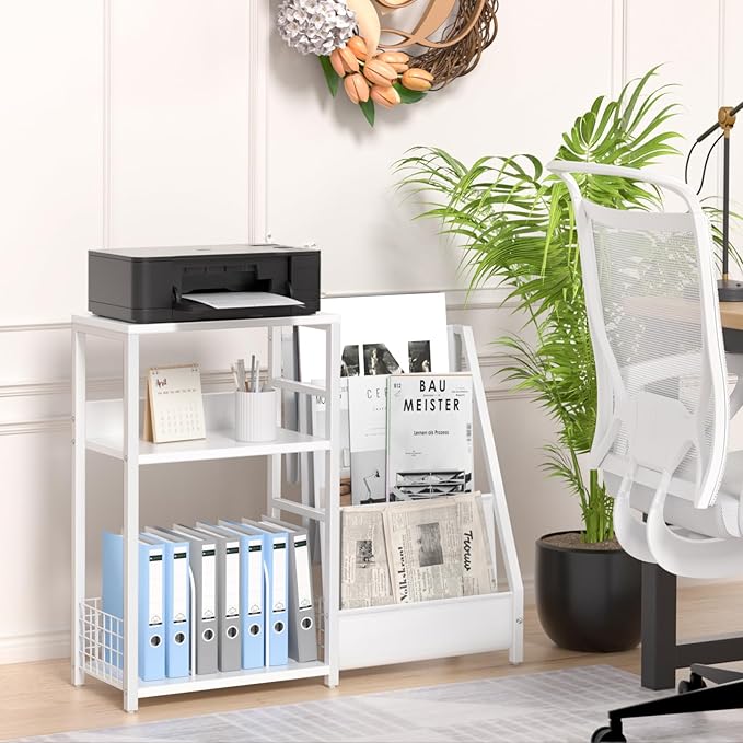 LELELINKY Record Player Table, Turntable Shelf - Image 7