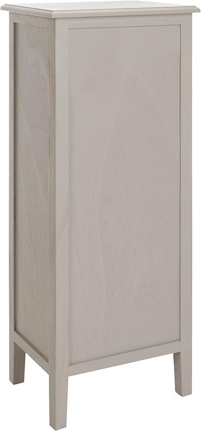 Safavieh Home Michaela Coastal Vintage Grey 4-drawer Side Table - Image 6