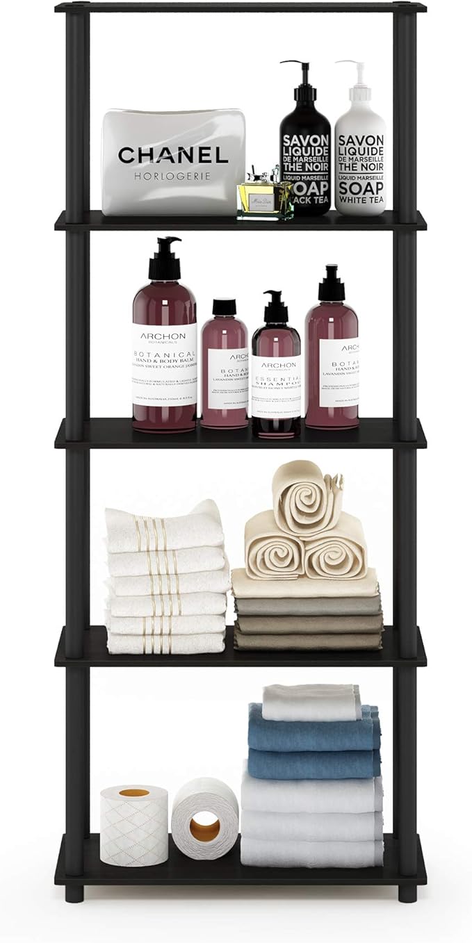 Furinno Turn-N-Tube 5-Tier Multipurpose Shelf / Display Rack / Storage Shelf / - Image 3