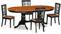 East West Furniture PLNI5-BCH-LC 5 Piece Kitchen Table Set by EastWestFurniture