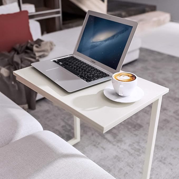 Sofa C Side End Table Wood Accent Couch Coffee Tray Snack Notebook Laptop - Image 5