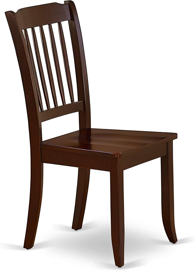 East West Furniture DODA7-MAH-W 7 Piece Kitchen Table & Chairs Set Consist of a - Image 11