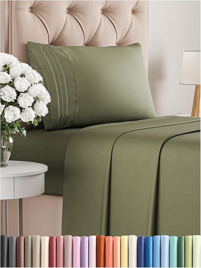 Twin Size 3 Piece Sheet Set by CGKUnlimited