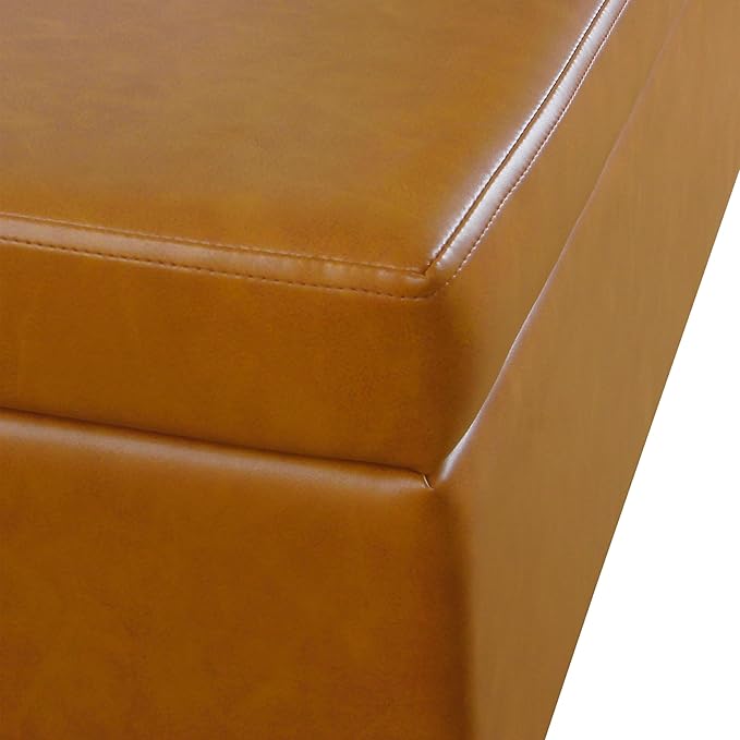 HomePop Upholstered Storage Bench - Image 8