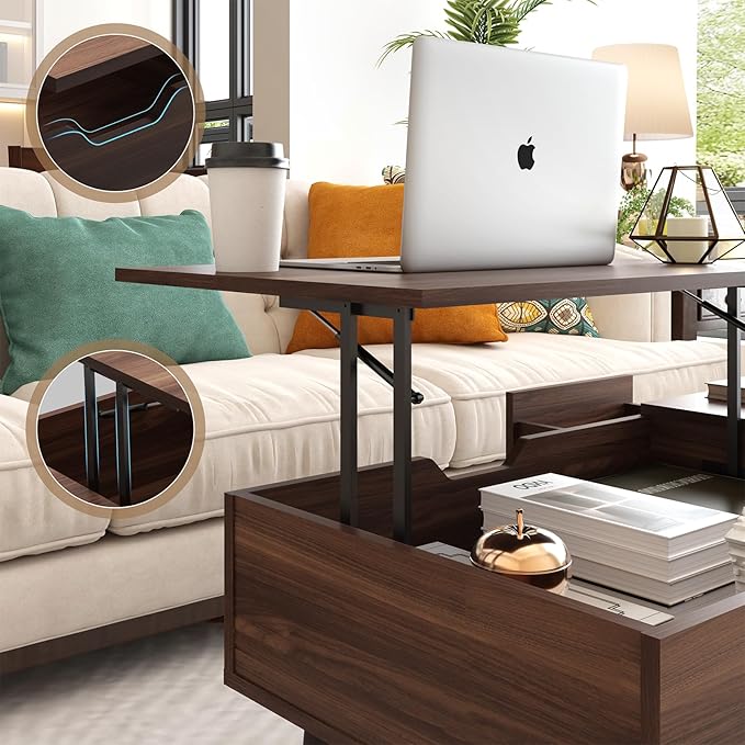 HAIOOU Lift Top Coffee Table - Image 4
