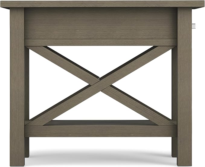SIMPLIHOME Kitchener SOLID WOOD 14 inch Wide Rectangle Contemporary Narrow Side - Image 11