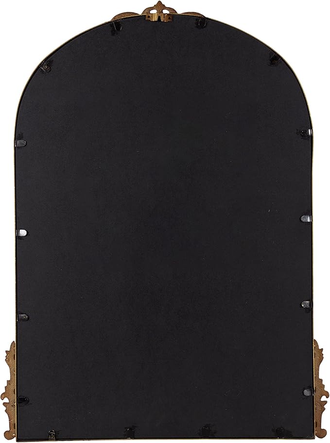 Kate and Laurel Myrcelle Traditional Arched Mirror; 25 x 33; Bronze; Decorative - Image 7