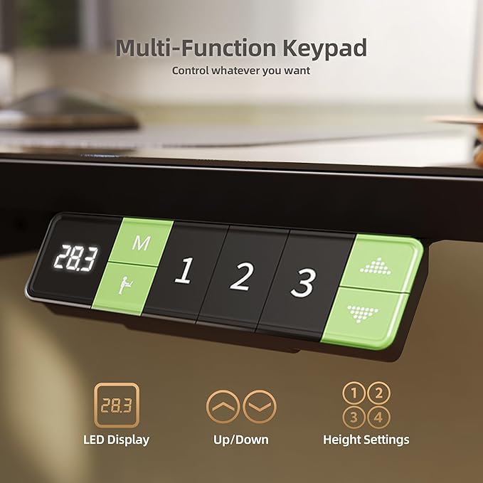 INNOVAR Glass Standing Desk - Image 7
