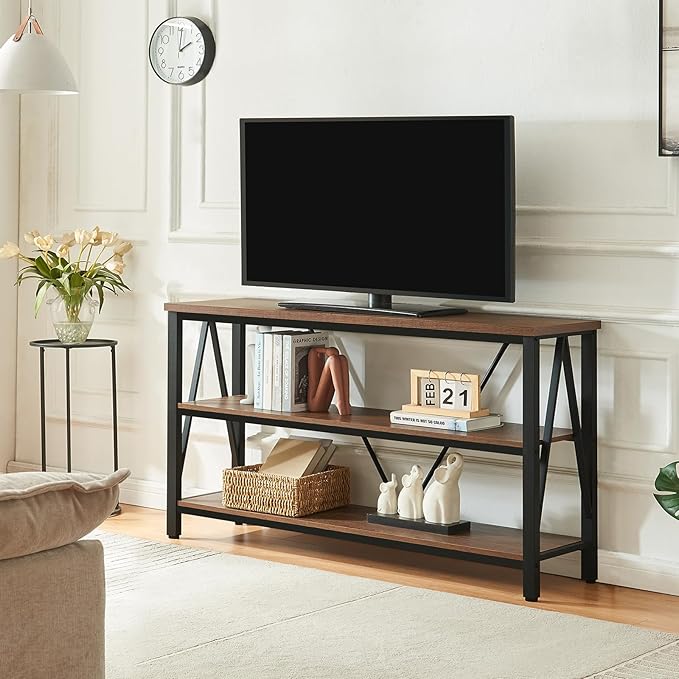 HOMISSUE Entryway Console Table, Rustic Couch - Image 7