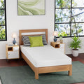 FDW | 6 Inch Twin XL Mattress | Medium Firm | Gel Memory Foam Mattress | White by FDW