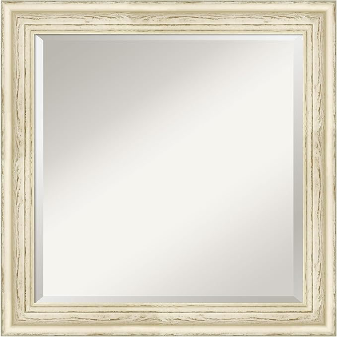 Amanti Art White Bathroom Mirror by AmantiArt