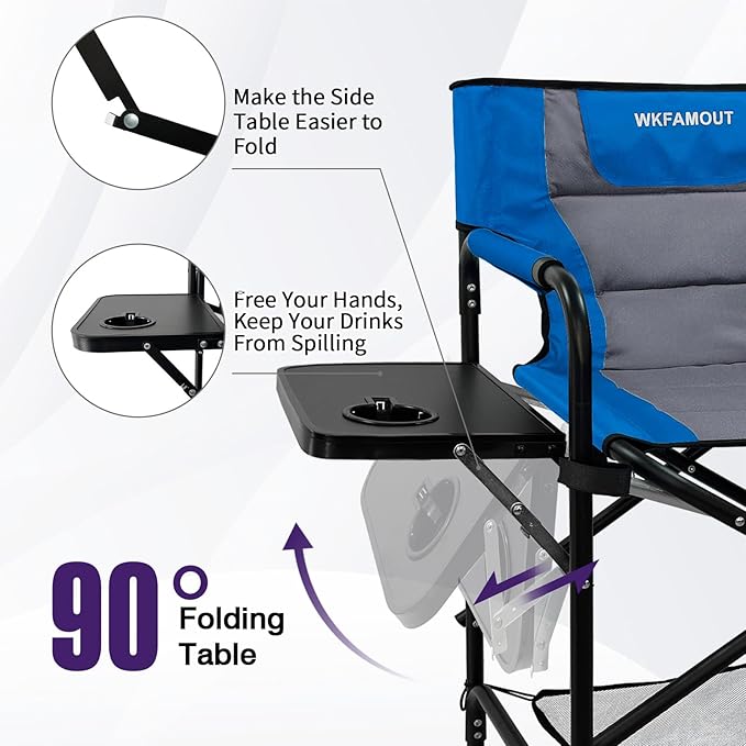Tall Folding Directors Chair - Image 5
