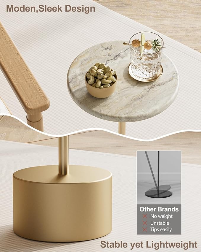 Drink Table Pedestal, Round Side Table, Drink Tables - Image 7
