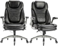 Executive Office Chair-Ergonomic Computer Desk Chair, High Back Leather Chair by COLAMYINC