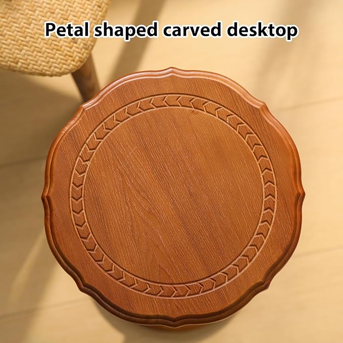 Solid Wood Side Table, Small Drink Table - Image 5