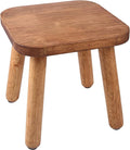 9.3 Inch Wooden Step Stool for Adults and Toddlers, Portable & Sturdy, Plant by Wesketch