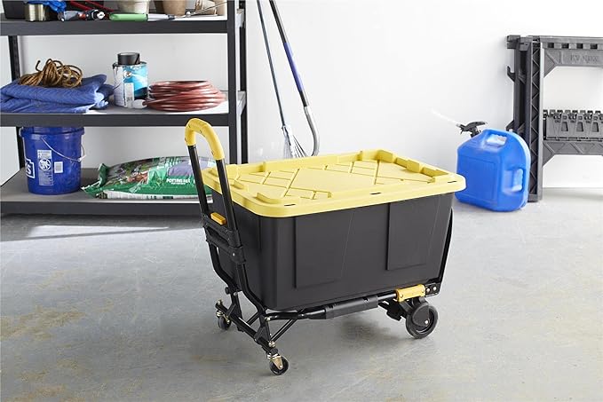 COSCO 12225YGB1E 2-in-1 Folding Hand Truck, 300 lb. Capacity - Image 2