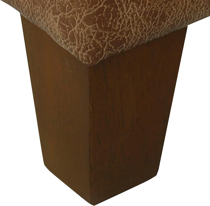 Homepop Home Decor | K2380-YDQY-2 | Luxury Large Faux Leather Square Storage - Image 6