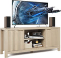 GarveeHome 59" TV Stand for TVs Up to 65 Inches, Mid Century Modern TV by GarveeHome