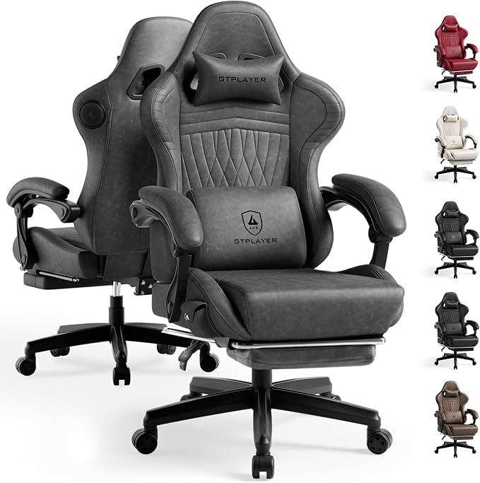 GTPLAYER ACE-PRO Music Gaming Chairs – Built-in Speakers, App Support & by GtracingDirect