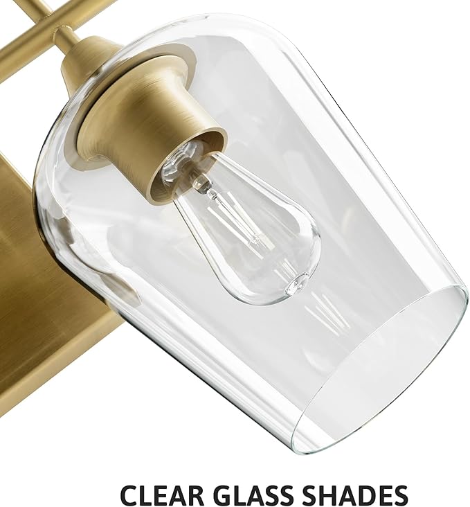 VONLUCE Bathroom Vanity Light, 2 Light Bathroom Light Fixture Over Mirror - Image 6