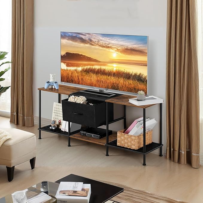 Vrisa TV Stand for 50/55 inch Television TV Cabinet - Image 7