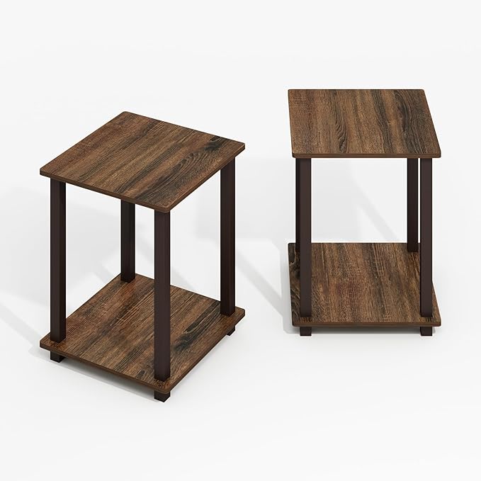 Furinno Simplistic End Table, Plastic Frame - Image 6