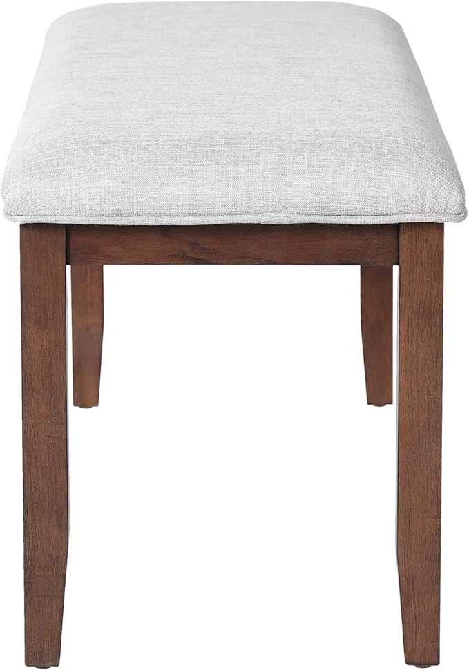 Merax Upholstered Dining Bench, - Image 6