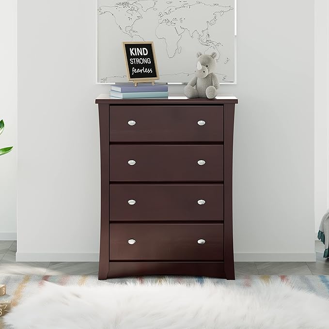 Storkcraft Crescent 4 Drawer Chest – GREENGUARD Gold Certified, Easy-to-Match - Image 5