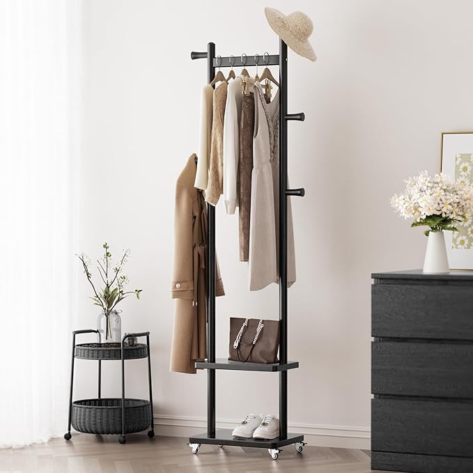 Coat Rack Freestanding Clothing Rack - Image 8