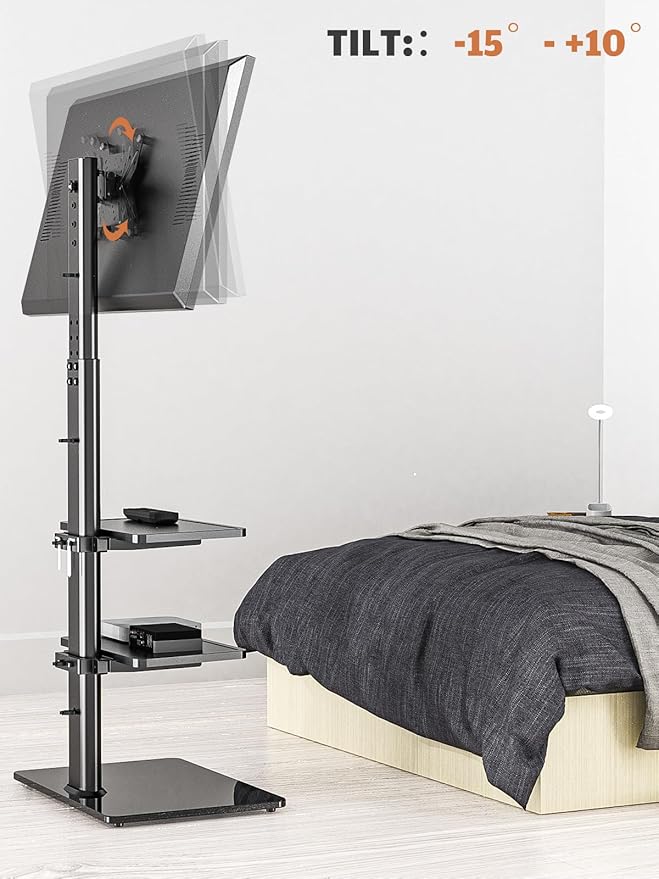 Universal Floor TV Stand with Mount - Image 3
