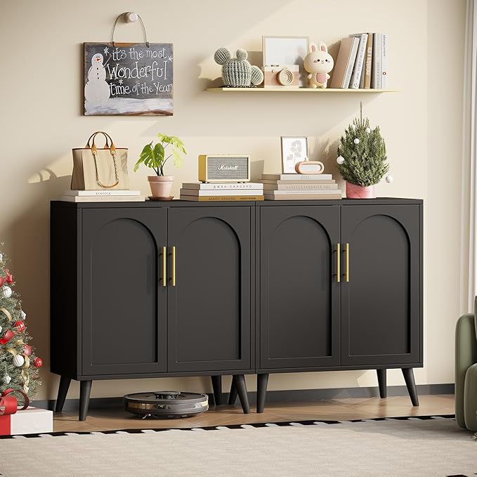 Rovaurx Set of 2 Storage Cabinet by Rovaurx