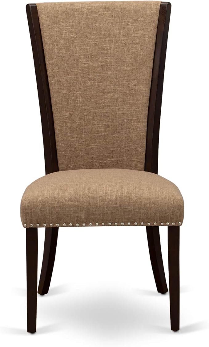 East West Furniture ANVE3-MAH-47 3 Piece Dining Table Set - Image 7