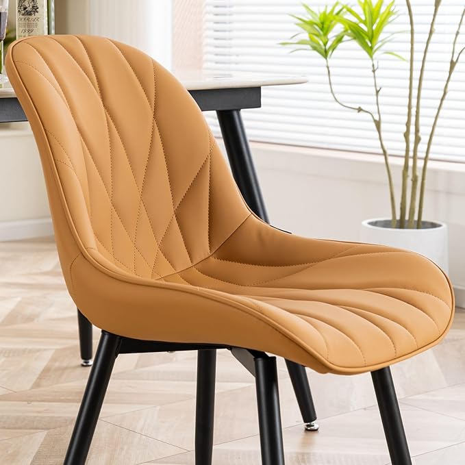Rowill Modern Dining Chairs Set of 2 - Image 7