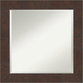 Amanti Art Brown Bathroom Mirror by AmantiArt
