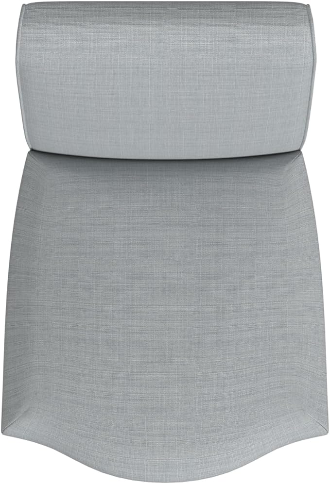 HomePop Scalloped Detail Dining Chair|Upholstered Parsons Dining Chairs - Image 8