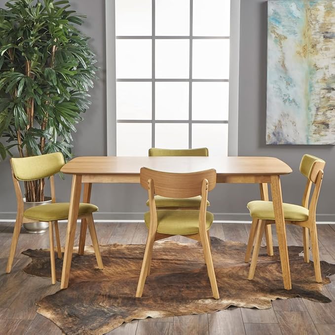 Christopher Knight Home Alma Mid-Century Wood Dining Set - Image 2