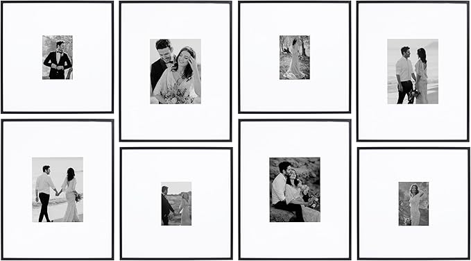 Camden Reed Arcadia 8 Piece Oversized Gallery Wall Frame, 16x20 and 16x16 Inch by CamdenReed