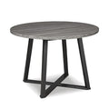 Signature Design by Ashley Centiar Mid Century Round Dining Room Table by SignatureDesignbyAshley