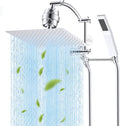 Hibbent All Metal 12'' Filtered Rainfall Shower Head by Hibbent