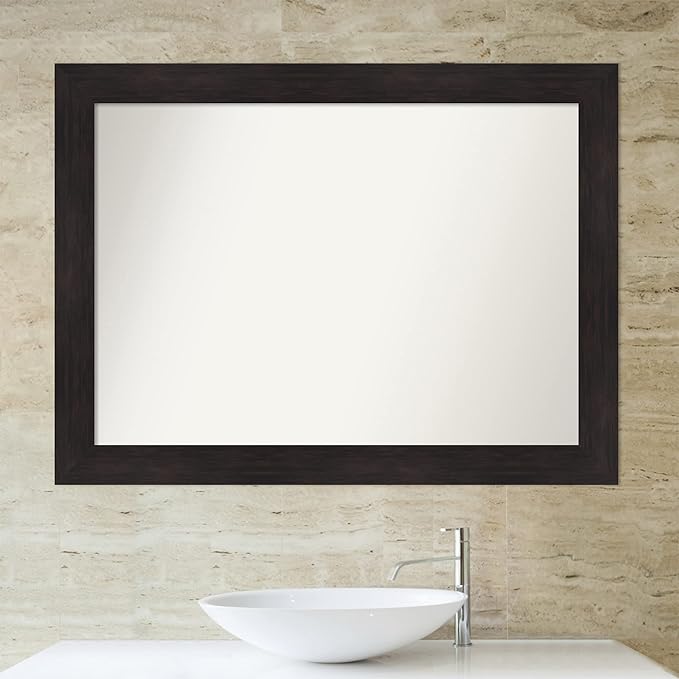 Amanti Art Silver Bathroom Mirror - Image 6